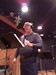 Bill in the studio, recording a vocal